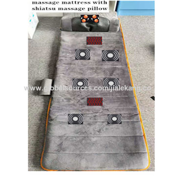 Heated Massage Pad For Bed Neck Shoulder Full Body Cushion Waist And Back  Massager Multifunctional Kneading Massage Cushions