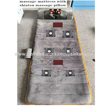 Shiatsu Massage Mattress With Removable Massage Pillow Vibrating Heat Massage Matt Pad Bed Massager $35 - Wholesale China Shiatsu Vibration Massage Mattress at Factory Prices from Xiamen Happiness Manufacture Technology Co.,Ltd | Shiatsu Massage Mattress With Removable Massage Pillow Vibrating Heat Massage Matt Pad Bed Massager $35 - Wholesale China Shiatsu Vibration Massage Mattress at Factory Prices from Xiamen Happiness Manufacture Technology Co.,Ltd |