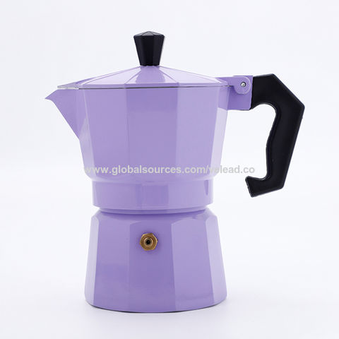 Factory OEM Stovetop Cuban Coffee Percolator Moka Pot Italian