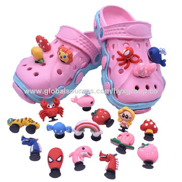 Buy Wholesale China Pvc Shoe Charms Customizable 3d Cartoon Kid Croc Shoe  Decoration Charms & Pvc Shoe Charms Shoe Charms at USD 9.19