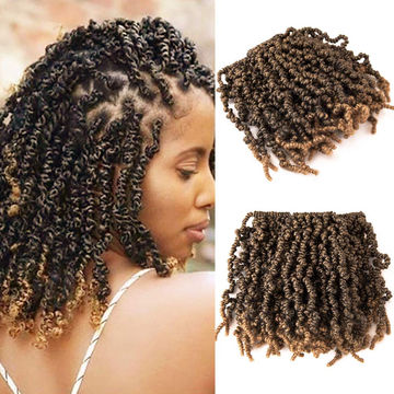 Short Curly Spring Pre-twisted Braids Synthetic Crochet Hair Extensions 10  Inch 15 Strands Braid, Synthetic Braid, Xpression Braid, Twist Braid - Buy China  Wholesale Crochet Hair $3