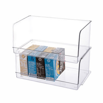 Buy Wholesale China Refrigerator Organizer Bins Plastic Clear