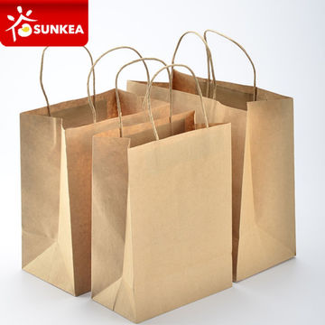 brown paper bolsa food packaging