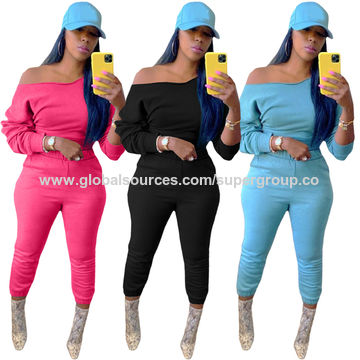 Two Piece Pants Set Woman Clothing 