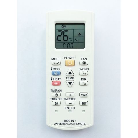 China Air conditioner universal AC remote control kt-1000 on Global ...