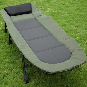 Kaufen Sie China Großhandels-Verstellbares Outdoor-freizeitbett, Klappbares Einzel-campingbett, Tragbares Klapp-campingbett und Camping Bett zu einem Preis von $46.5 USD