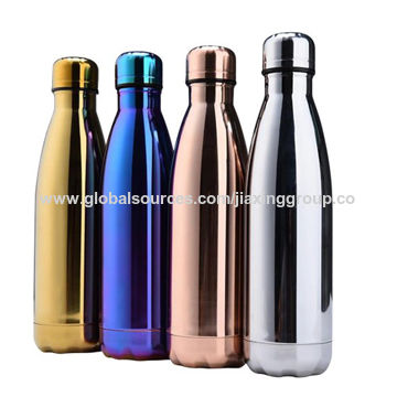 China Custom logo 750ml double wall vacuum insulated stainless steel ...