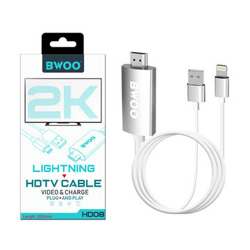 3 in 1 Lightning Type-C Micro USB to HDMI Cable - China HDMI Cable