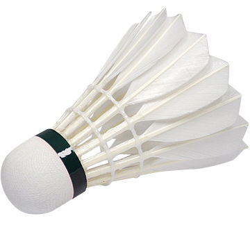 China Shuttlecock with Composite Cork Head and 4.7 to 5.1g Weight, Made ...