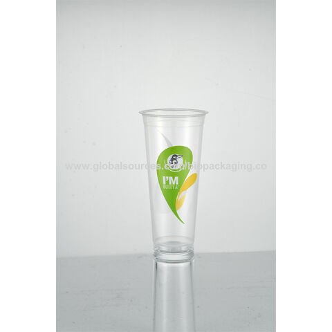 Buy Wholesale China Clear Plastic Cups With Strawless Sip-lids & Disposable Plastic  Cups at USD 0.05