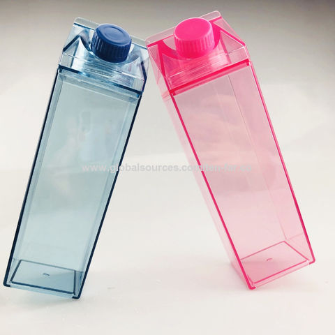 Clear Milk Carton Water Bottle