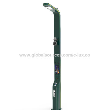 Smart Street Lighting Pole With Smart Camera lcd Display wireless Charger ev Charger Explore China Wholesale Smart Pole and Smart Street Lighting Pole Smart Street Light Camera Intelligent Street Ligh...