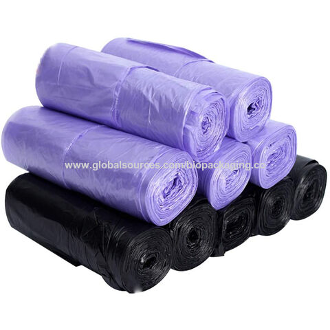 Buy Wholesale China T-shirt Garbage Bags, Vest Carrier Trash Bag Purple  Black Green White Color Extra Think Bags & Garbage Bags With Patch at USD  0.006