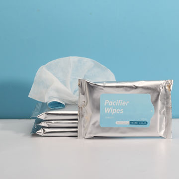 Buy Wholesale China Pacifier Wet Wipes Food Grade Materials Wet Tissue Mild  Formula Wipes Oem Servcie Free Samples & Wipes at USD 0.5