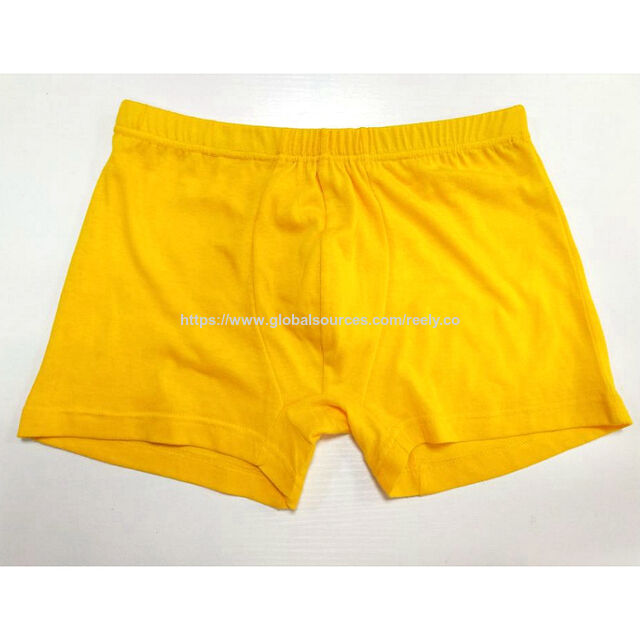 Boxer Slips Homme Personnalisés et Bon Marché, 65% Polyester 35% Coton, Sous-Vêtements Homme OEM Diverses Couleurs for sale at factory direct price