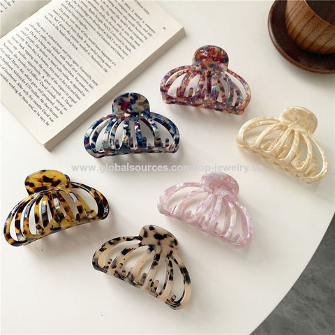 Hair Claw clip Korean pan hair big hair catch temperament lady