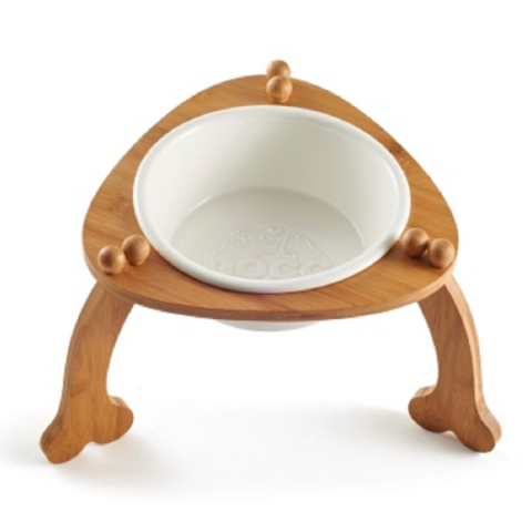 Buy Wholesale China Pet Bowls Feeders Wooden Stand For Dog Extra