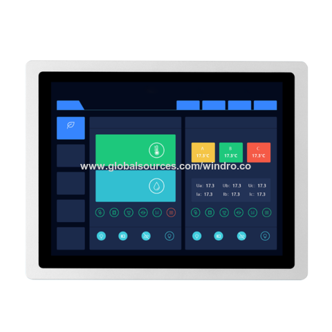 Panel industrial con pantalla táctil MINI WIN7 WIN10 resistente de 15 pulgadas