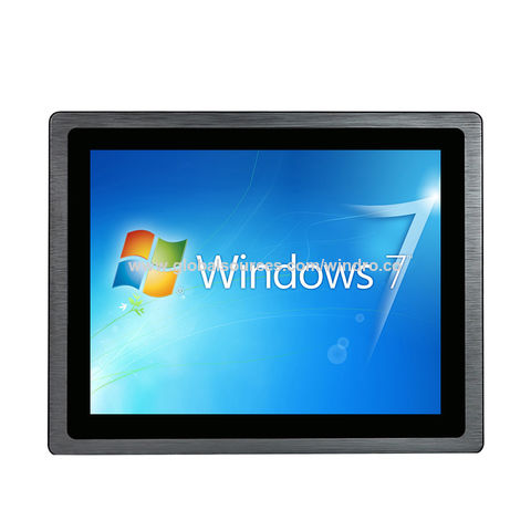 Panel PC industrial con pantalla táctil de 17 pulgadas, Win10 Ubuntu, sin ventilador, J1900, todo en uno integrado for sale at factory direct price