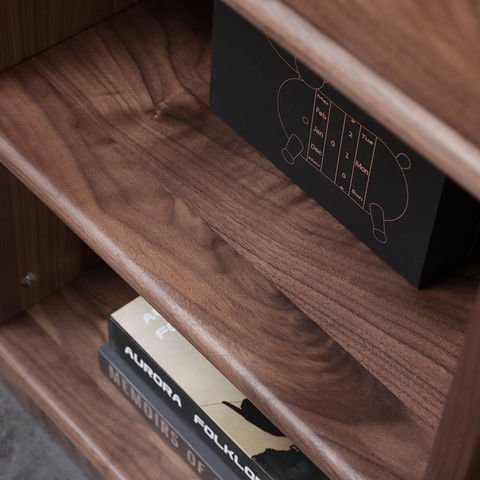 Nordic Japanese Style Solid Wood, Best Solid Wood Bookcase