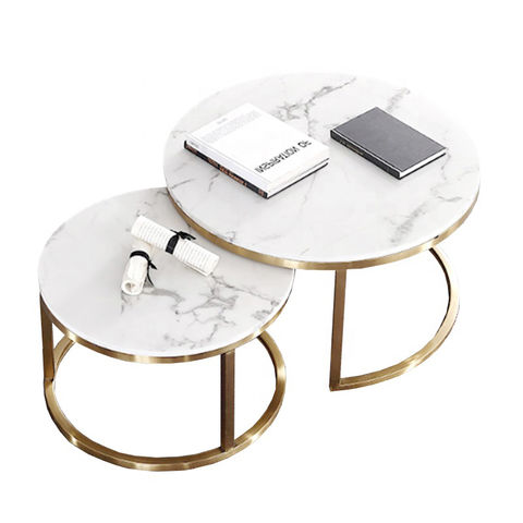 Coffee Table Sets Living Room Stainless Steel Coffe End Furniture Marble Glass Luxury Round Meeting China On Globalsources Com Coffe End Table Furniture Marble Glass, Best Coffee Table Sets