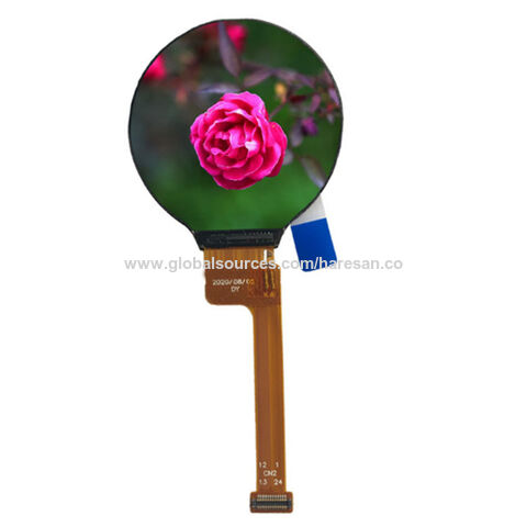 round tft lcd module code made in china