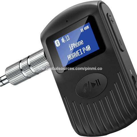 Buy 3.5mm Jack Handsfree Auto Bluetooth Car Kit Music Adapter Aux