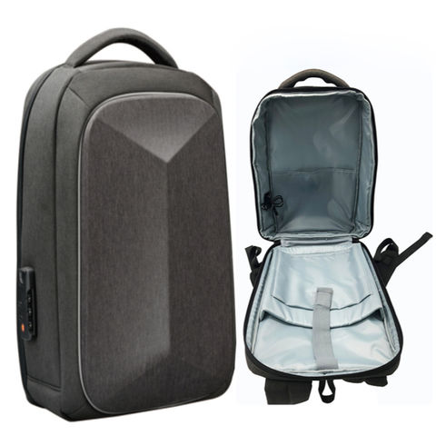 Buy Wholesale China Eva Hard Shell Laptop Backpack 15.6 Inch Password Lock  Backpack Customized Daypack & Eva Password Lock Backpack Bag at USD 11.5