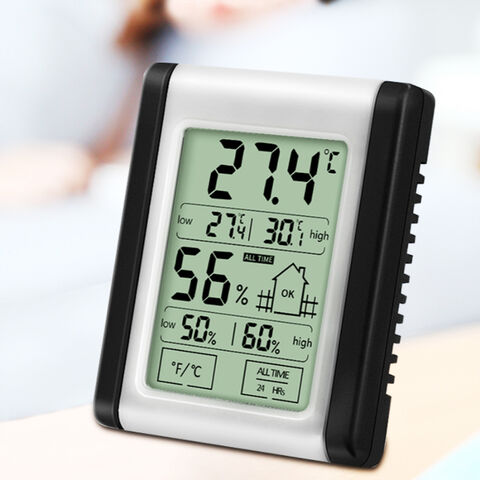 Termohigrómetro Digital Interior para el Hogar - Medidor de Temperatura y Humedad for sale at factory direct price