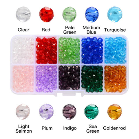 Buy Wholesale China Wholesale Faceted Rondelle Shape Crystal Glass Beads  Diy Jewelry Making Kits & Glass Beads Jewelry Making Kits at USD 1.74 |  Global Sources