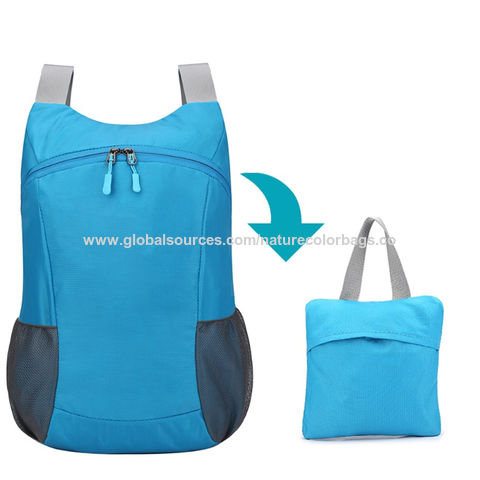 lightweight foldable backpack