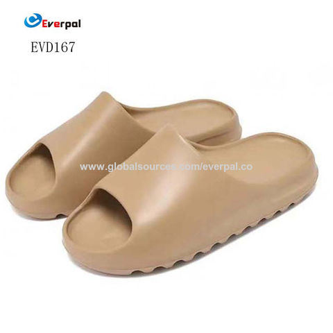 Women Thick Sole Slippers Men Summer Beach Slides Cloud Shoes Bathroom  Anti-Slip Home Slipper Soft Sandals Fashion Flip-Flops