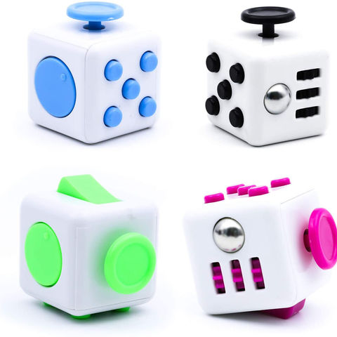 China Fidget cube Anxiety Stress Relief Attention Decompression Plastic ...
