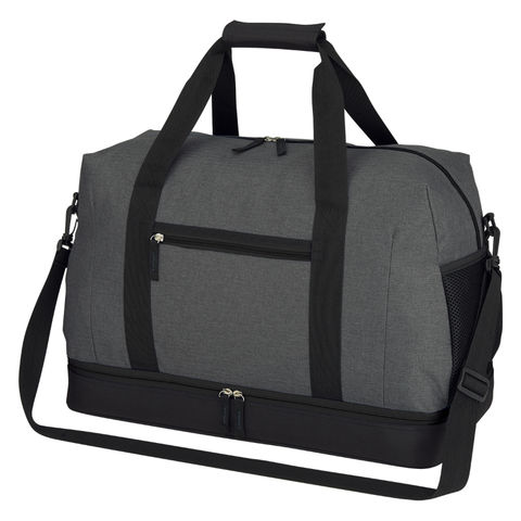 two compartment gym bag