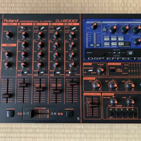 Compre Canal De Roland Dj-2000 4 Que Se Mezcla Con El Mezclador