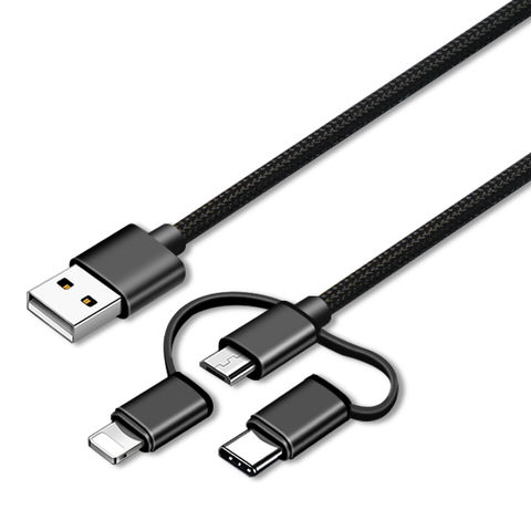 Câble USB-C en silicone, chargement rapide, 30 fois plus durable
