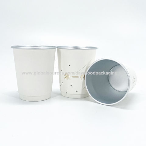 Buy Wholesale China Aluminum Foil Gold Foil Drinking Paper Cup Double ...