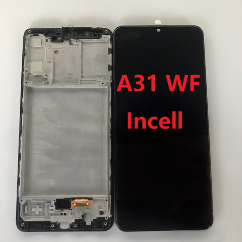Wangzhi Cell Phone Screen Replacement LCD Screen and Digitizer Full Assembly for Samsung Galaxy A31