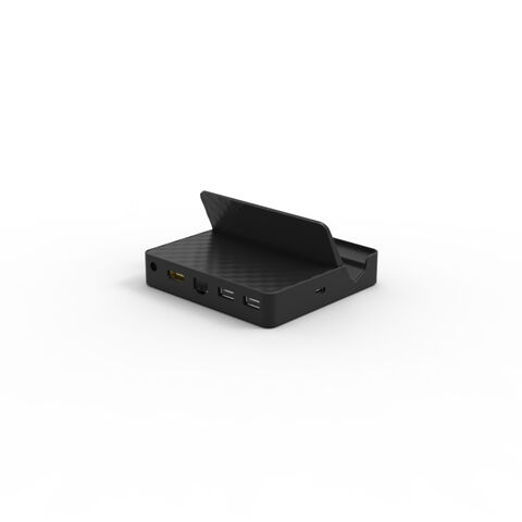 Estación de acoplamiento universal para portátiles USB 2.0 Tipo-C HDMI de 5 puertos con puerto RJ45 y carga ascendente USB PD3.0 Max.18W con certificación FCC for sale at factory direct price