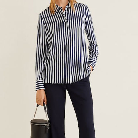 Moda Blusas De Rayas Blanco Y Negro Compre Blusas A Rayas Blancas