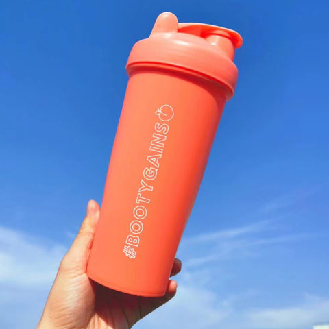 Chinese Protein Shaker Bottle With Plastic Mixer Ball, For