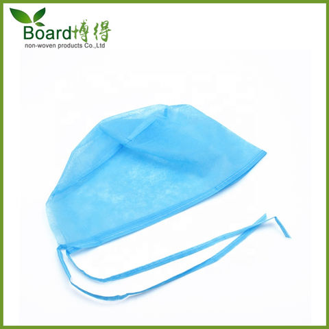 China Disposable Protective Cap Doctor Surgical Cap Non-woven cap with ...