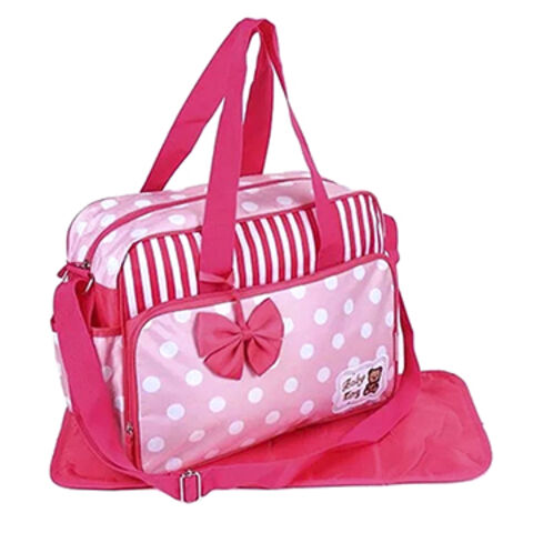 Buy Wholesale China Diaper Bag Tote Baby Mother Bag, Baby Care Bag With  Changing Mat, Waterproof & Diaper Bag at USD 6.05