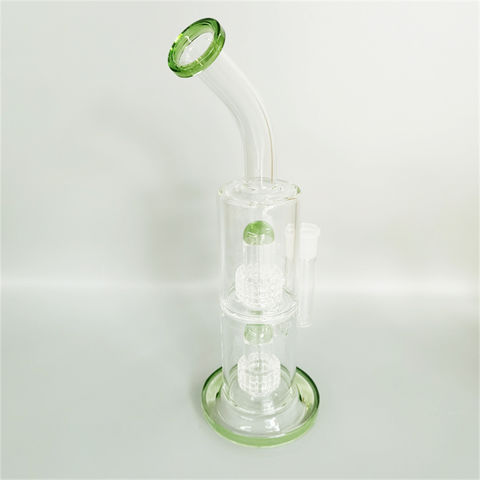 Glass Bongs 7mm Thick Smoking Water Pipes Matrix Perc Hookah Bubbler Bong  Green Glass Smoke Pipe $13 - Wholesale China Glass Smoke Pipe at factory  prices from Hengshui Dingyue Products Co., LTD