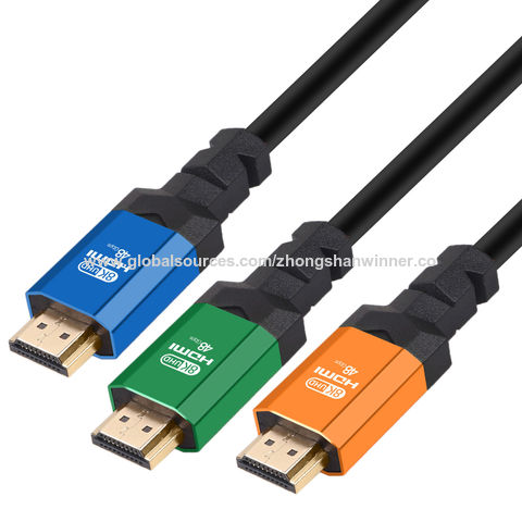 4K HDMI Cable 2.0 High Speed Gold Plated Braided Lead 2160p 3D UHD 1M - 15M 