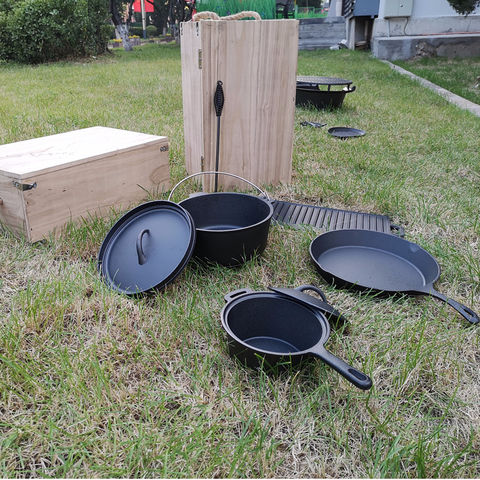 Simple Classic Wholesale camping wok for Family Pictures 