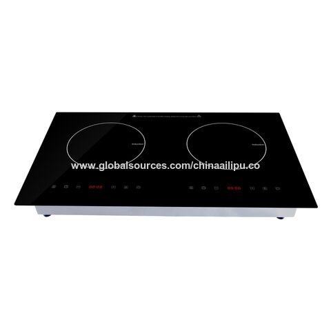 2600W Electric Induction Ceramic Cooktop Double Burners Cooker Stove Hot  Plate