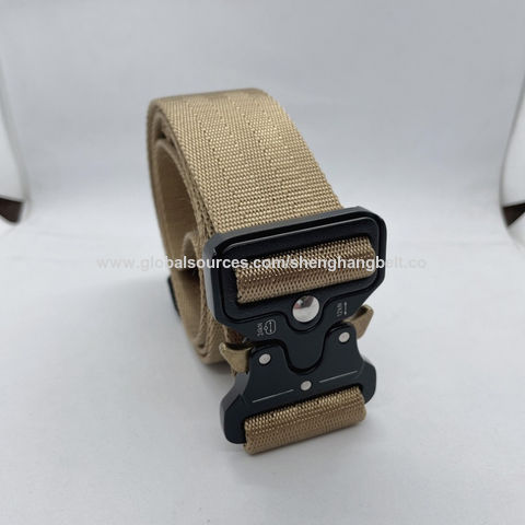 PP Man Mlitary Tactical Nylon Polyester Army Webbing Belt with Plastic  Buckle - China Military Belt, Army Belt
