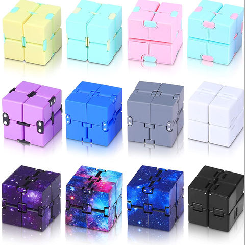 infinity cube antistress cube fidget toys cube stress relief cube toy for  children kids women men sensory toys for autism adhd
