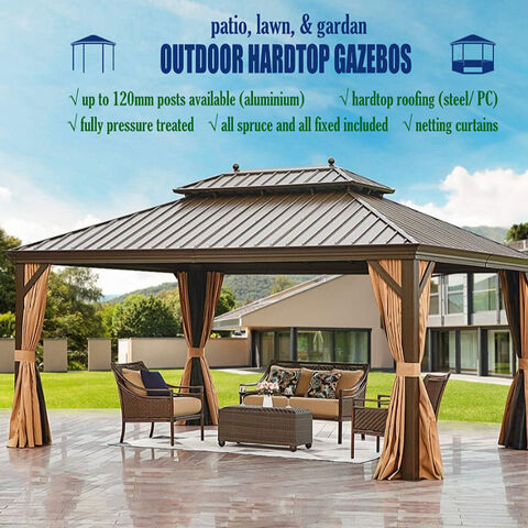 China Cubierta de pérgola para patio trasero a prueba de viento al aire  libre Fabricantes, proveedores, fábrica - Precio al por mayor Cubierta de  pérgola para patio trasero a prueba de viento